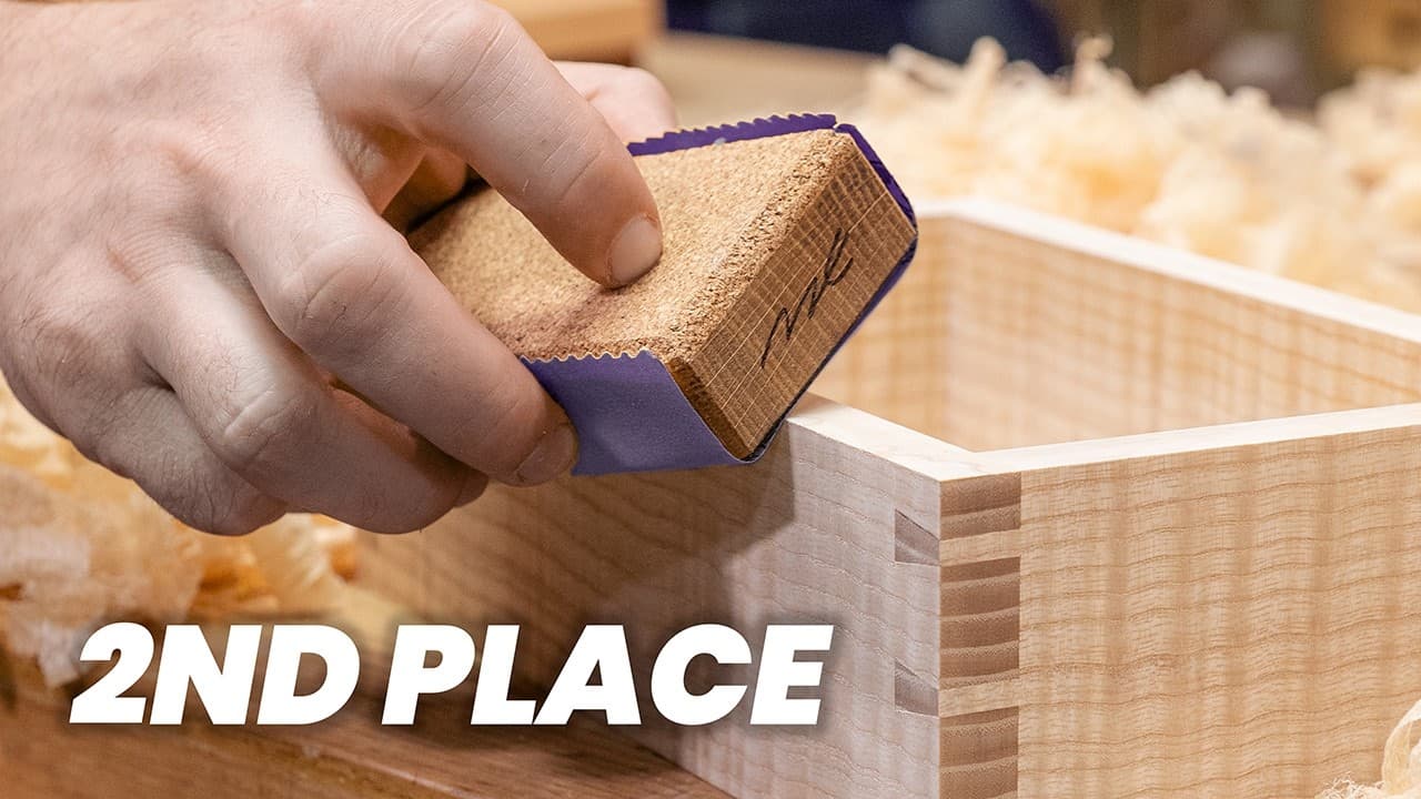 Making a sanding block for the bench, video by Matt Estlea