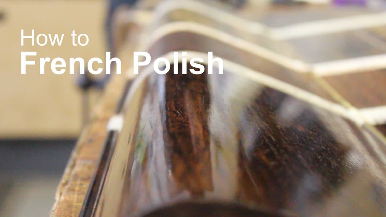 How to Strip and French Polish Wood Furniture, video by Gilboys