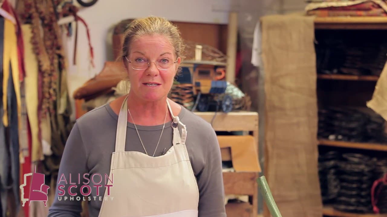 Introduction to Making Upholstery Buttons, video by Alison Scott Upholstery