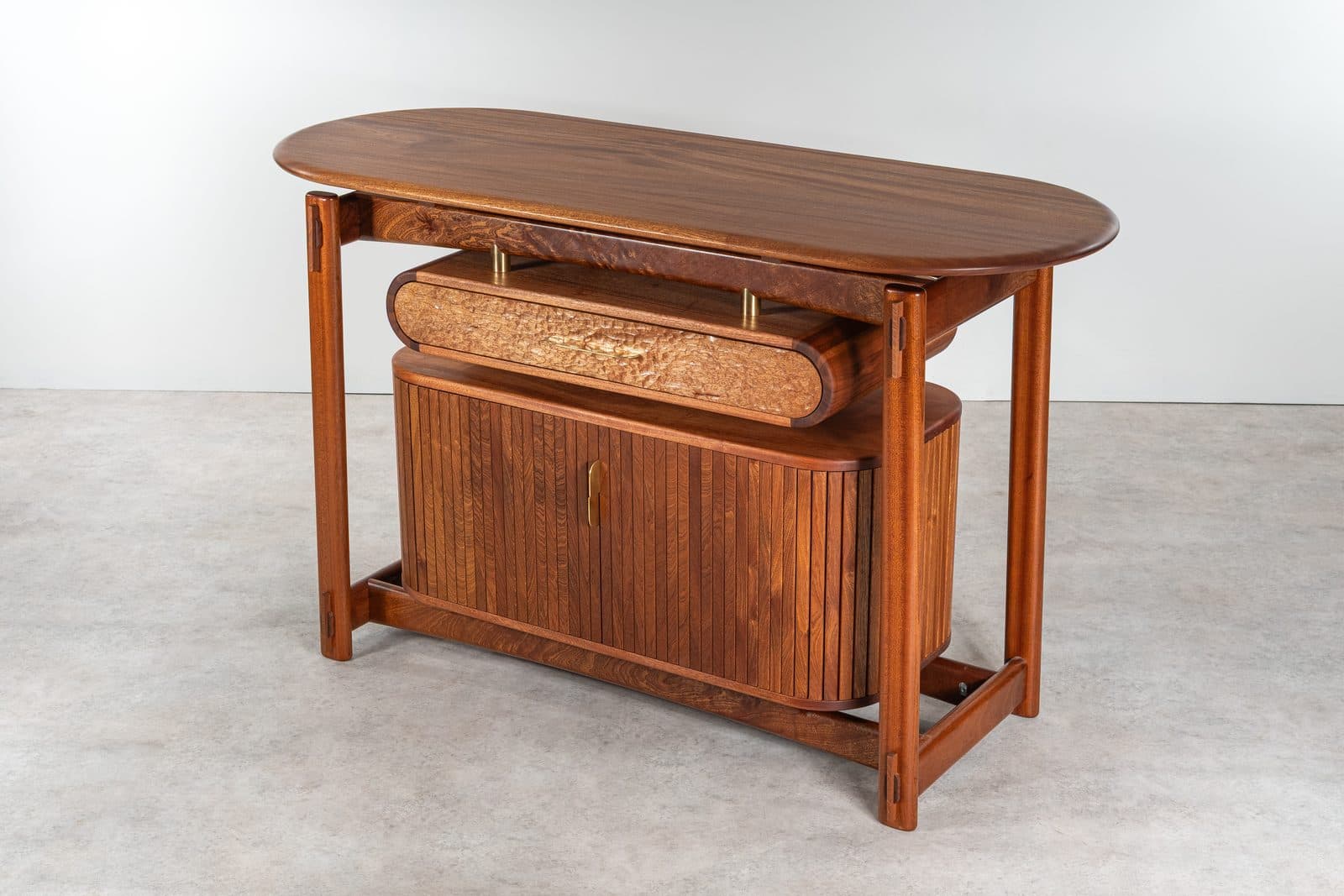 Cabinet on a stand by Emiel Blockeel