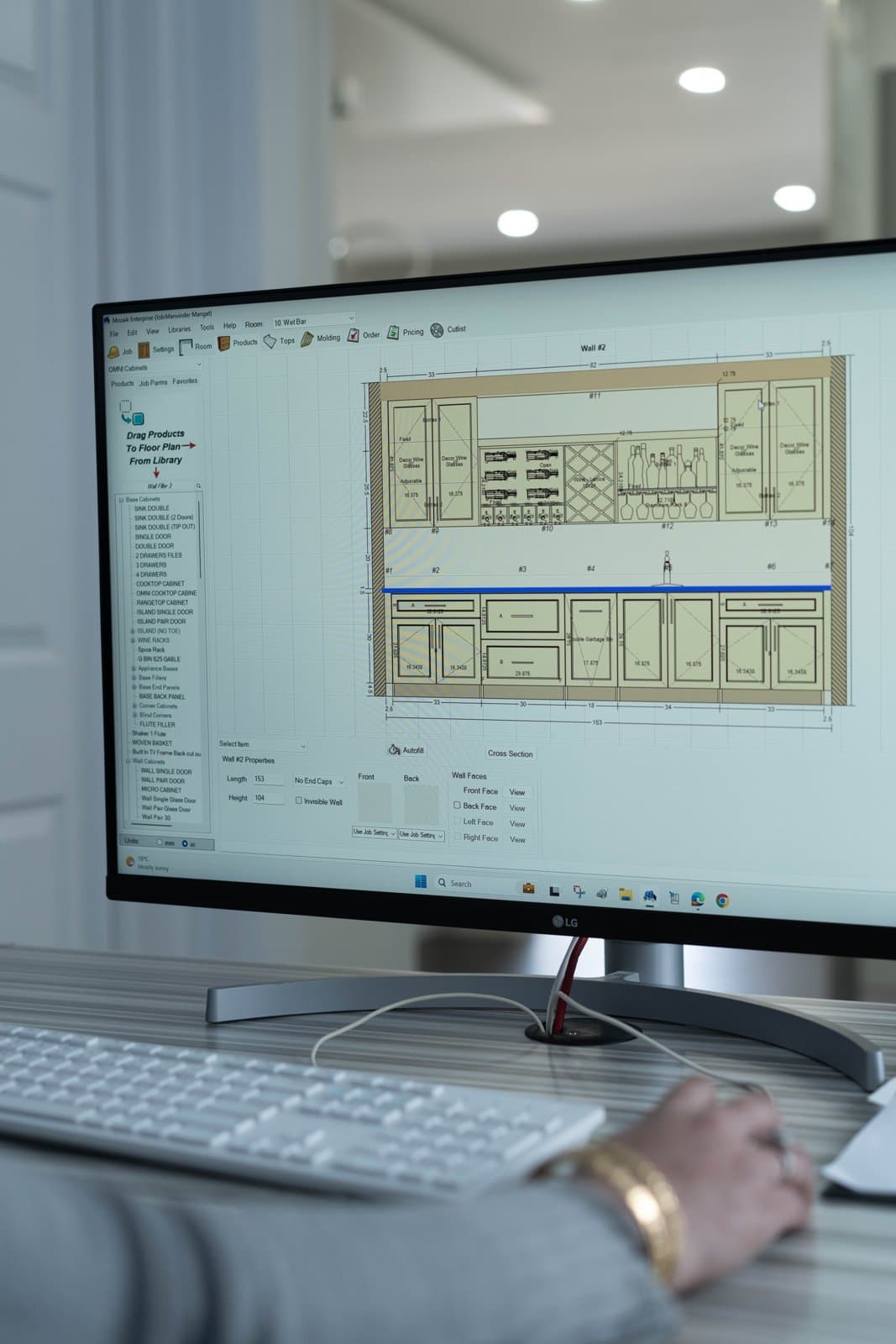Mozaik software by Cyncly used for workshop planning
