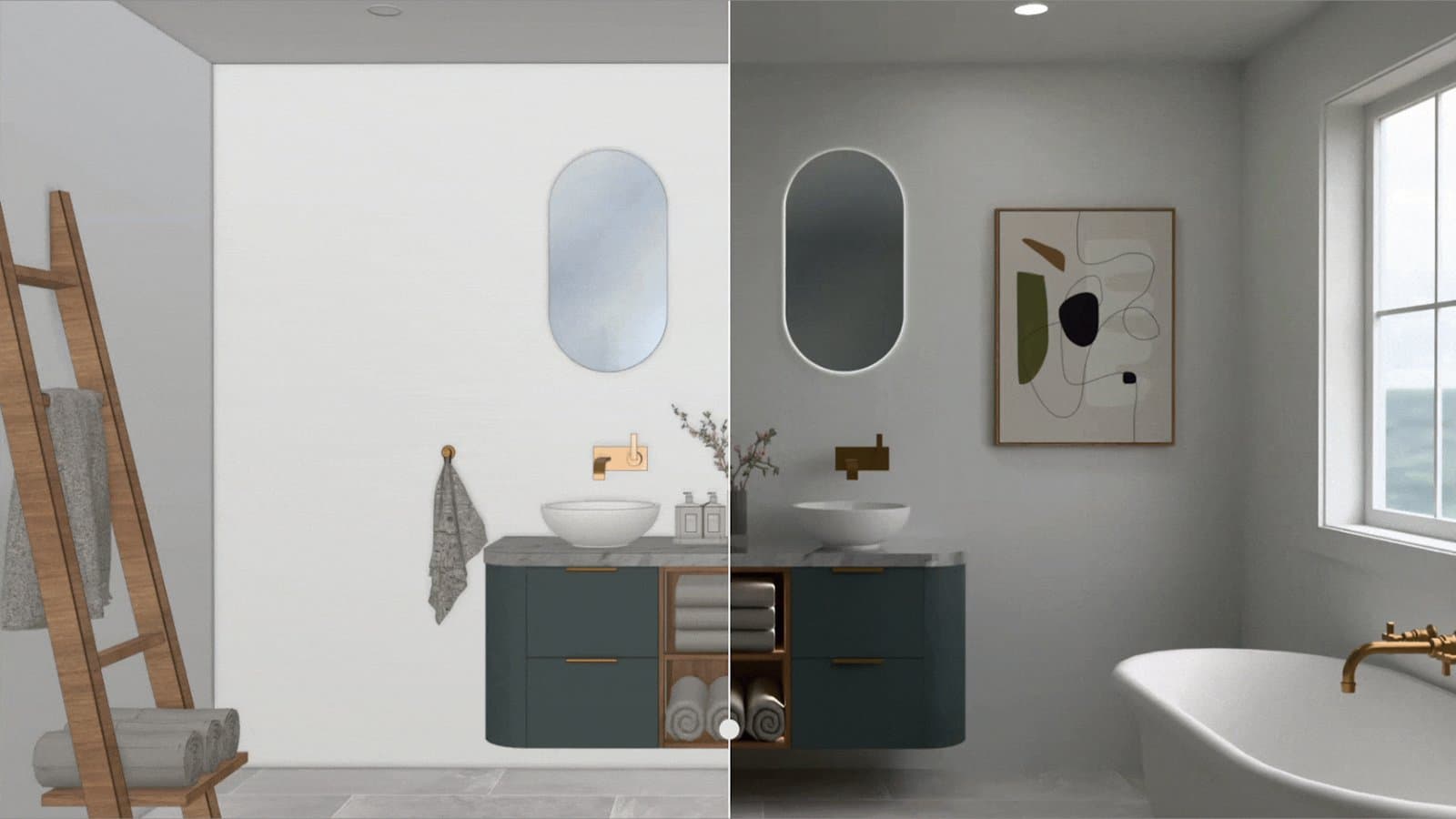 Mozaik v14 cloud rendering of a kitchen