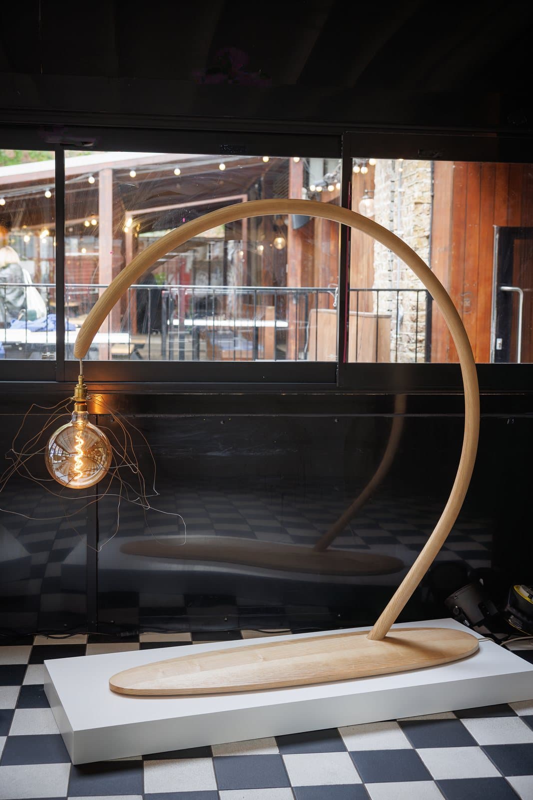 Moonlight Bloom lamp by Emily Rowley