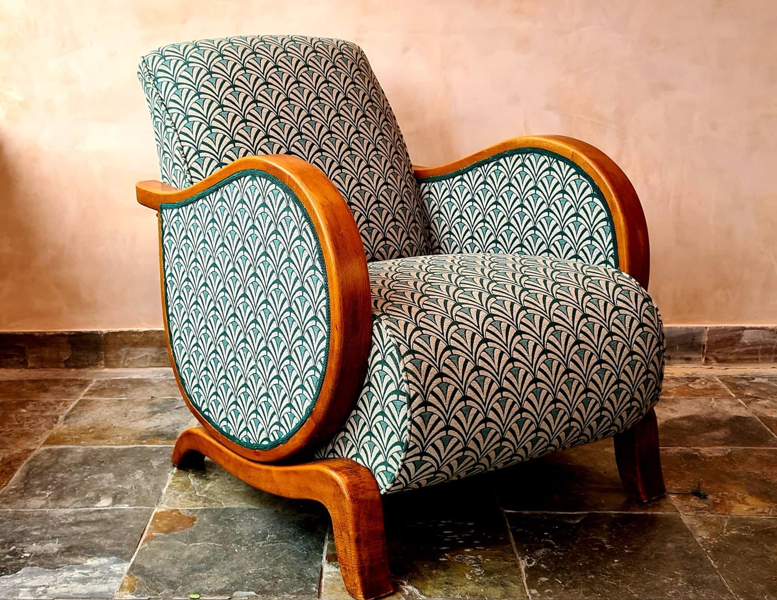 The restored recliner, upright