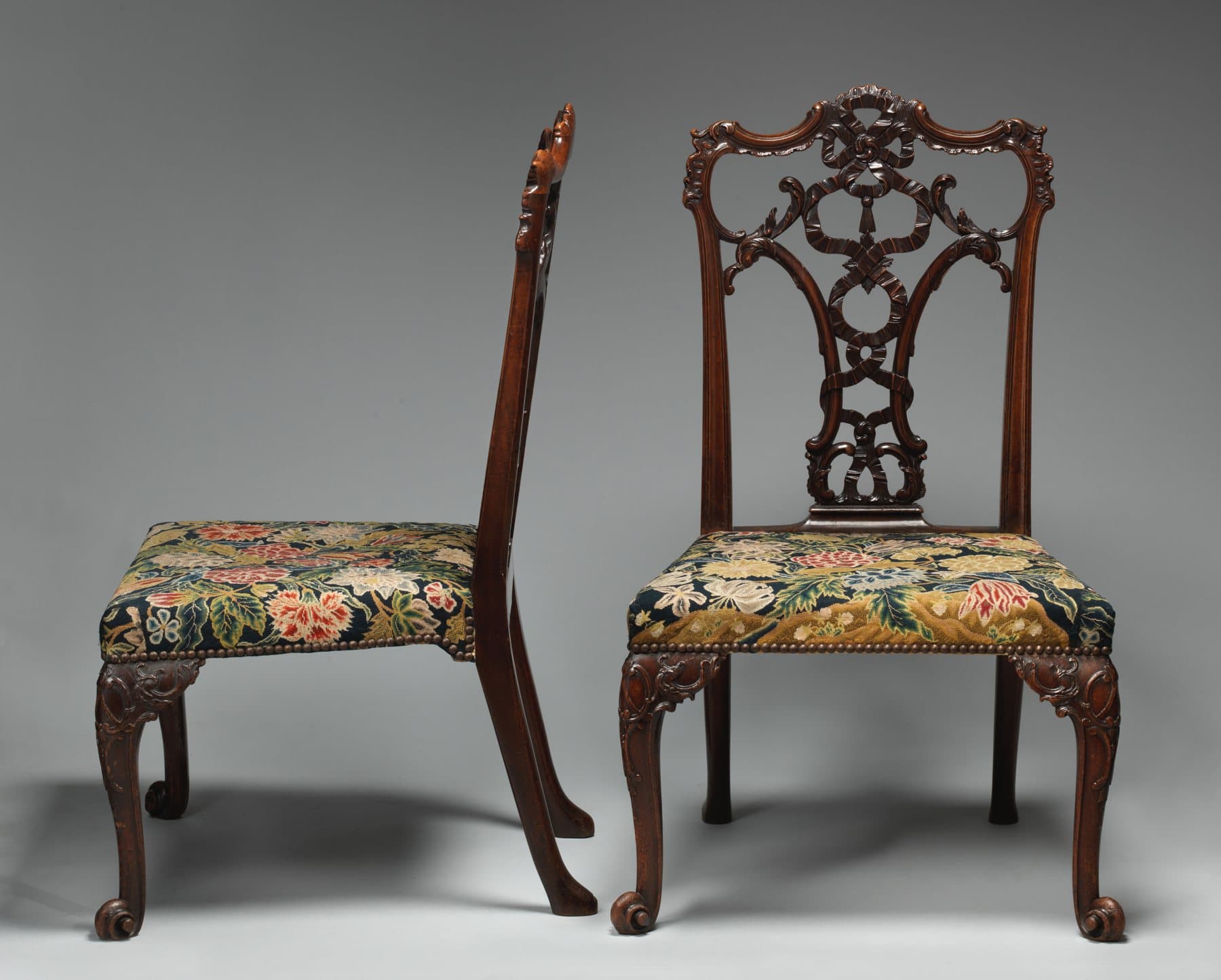 Side chair (one of a pair), ca. 1755–60, Thomas Chippendale